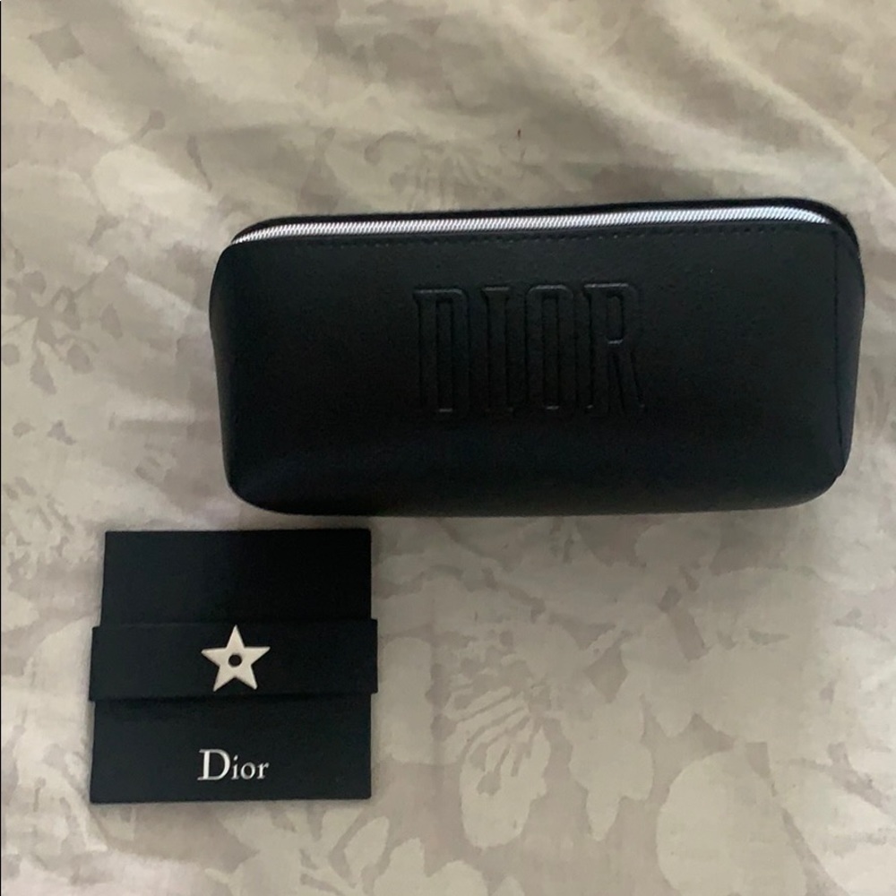 Dior pouch and mirror